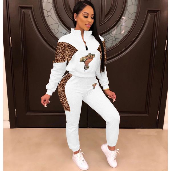 

womens designer tracksuit fashion lapel neck long sleeve womens two piece pants suits solid color women designer clothes, Gray