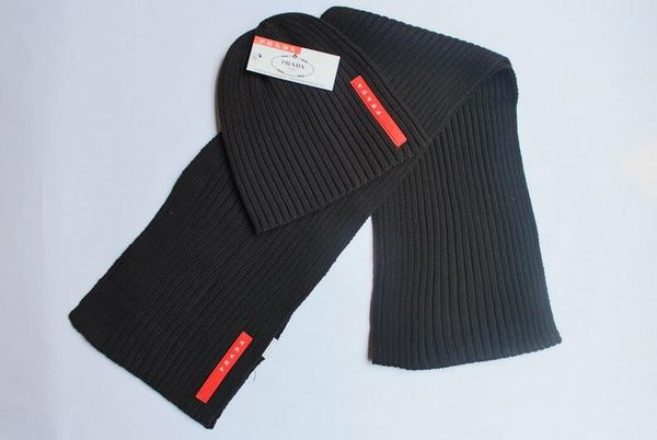 

2019 new men and women designer hat scarf set warm european high-end brand hat scarf fashion accessories 630, Blue;gray