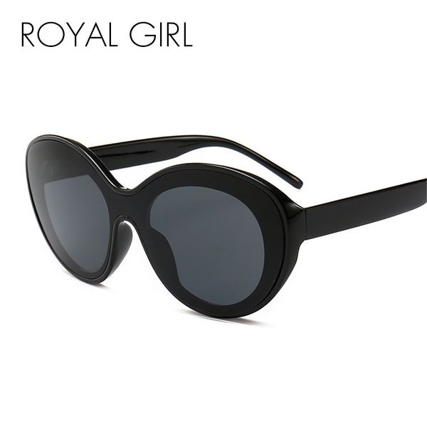 

royal girl new fashion sunglasses women brand vintage blue sun glasses men eyewear gradient goggle gafas de sol ss219, White;black