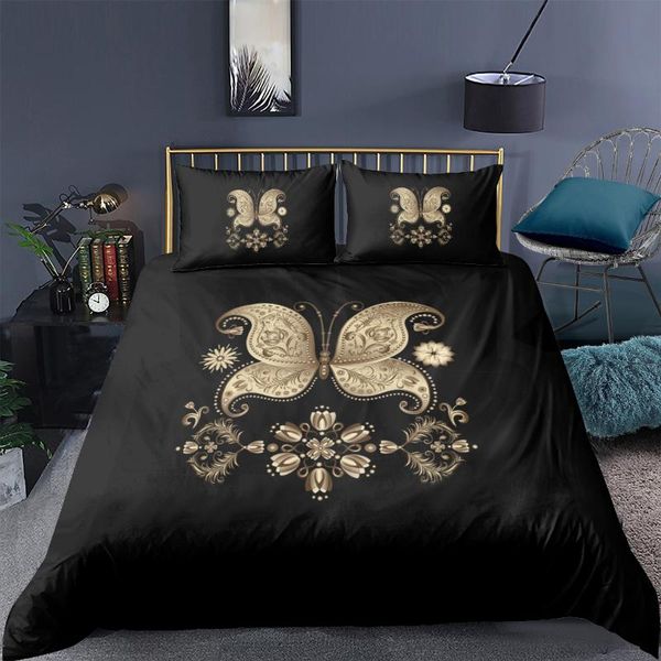 

bedding sets yi chu xin bohemian flowers  comforter duvet cover set single size print quilt and pillowcase bed