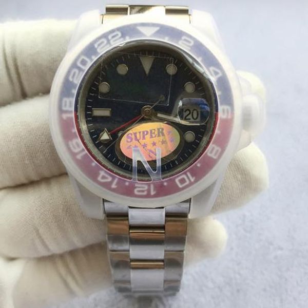 

Роскошные мужские часы 40 мм 126719BLRO BATMAN N завод V10 автоматические часы ETA 2836 движение