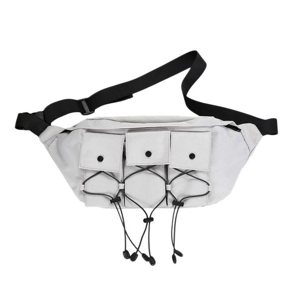 

men chest bag male messenger bag female phone shoulder bags women chest pack high capacity pockets