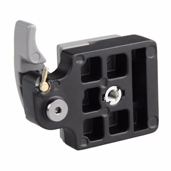 

camera 323 quick release clamp adapter + 200pl-14 quick release plate compatible for manfrotto compat plate