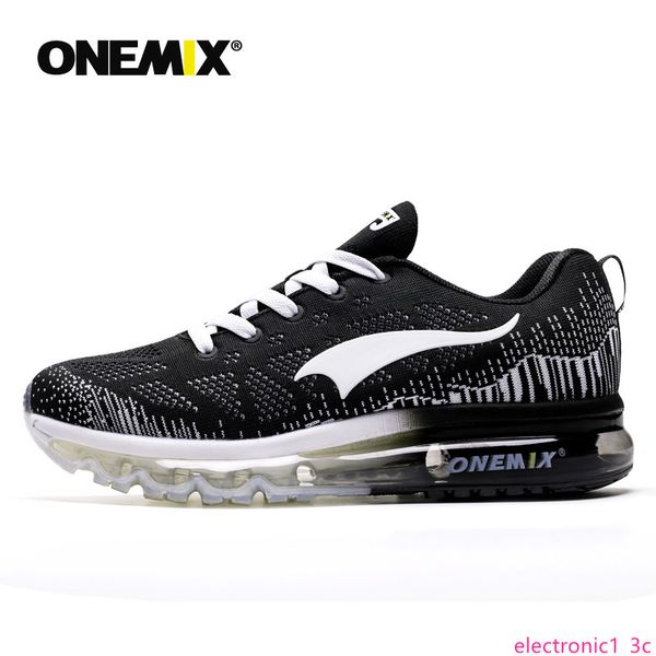 

onemix sneakers black white grey men women runnign shoe cushion fashion casual sports shoe, Black;green