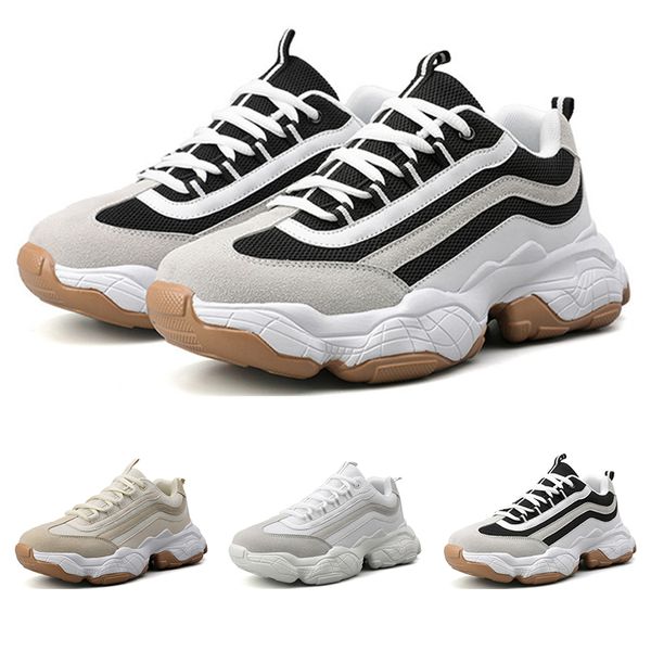 

2020 whole sale drop shipping running shoes for men white balck beige breathable fashion sports sneakers size 39-44 ing
