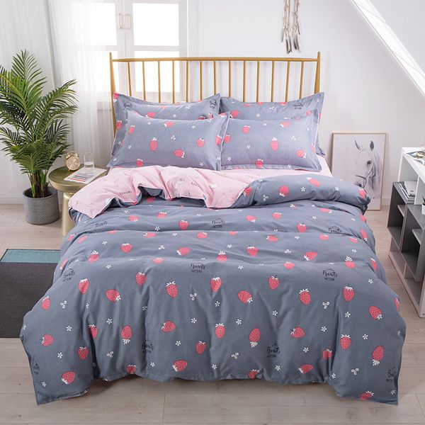 Christmas Deer Home Textiles Bedclothes Nordic Bedspread Bed Sheet