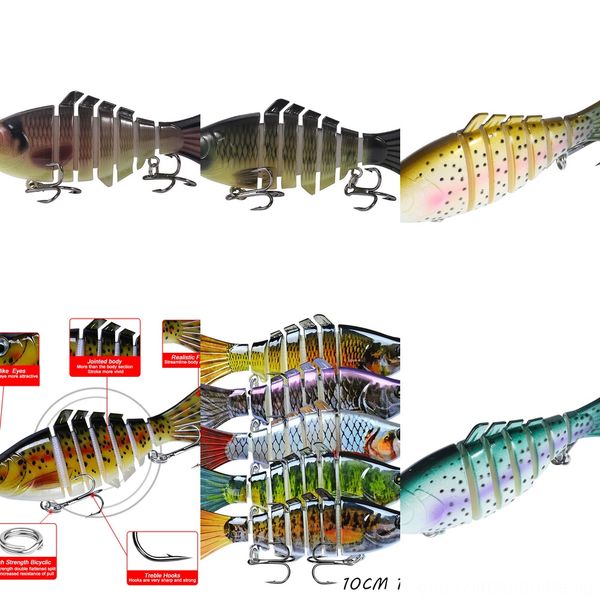 

gflzt outdoorslures bait luya fake fishing soft bait insect arp grass carp bait 10cm long