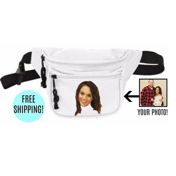 

personalized portrait fanny pack,bachelorette party,bride gift,bum bag with ,image hip bag ,belt bag,party favors
