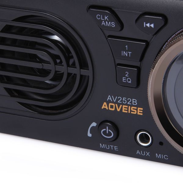 AV252B 12V Bluetooth 2.1 + EDR автомобиль MP3 Audio Player Car Stereo FM-радио с USB / TF Card Port