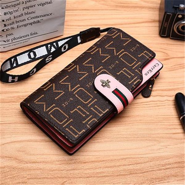

new ladies long wallet multi card holder large capacity multifunction mobile wallet women wholesale handbag mobile phone bag, Blue;gray