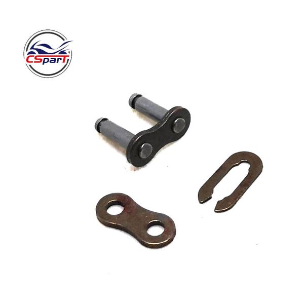 

25h pitch 6.35mm chain master link mini moto pocket dirt pit atv quad go kart e gas scooter 47cc 49cc