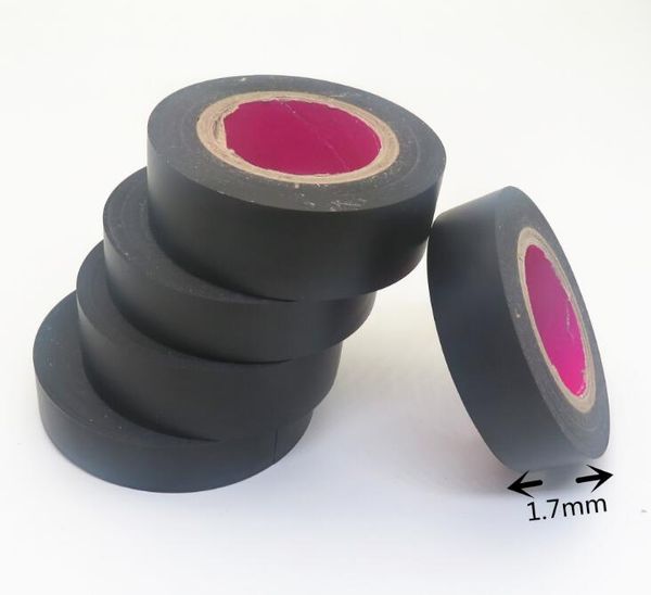 

Wholesale 17mm Wide * 15m Electrical Tape Black Insulated Wire Tape Wholesale PVC High Temperature Resistant Waterproof PVC Tapes
