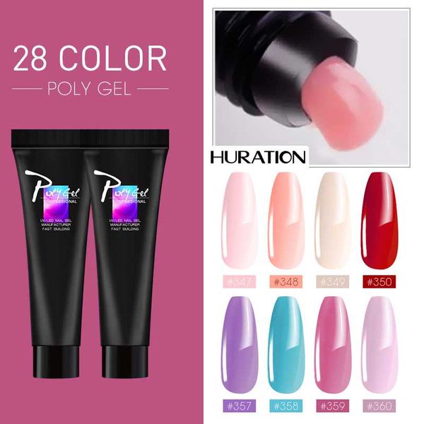 

nails extension gel extension thermal polish acrylic quick builder nail art color uv led glue building, Red;pink