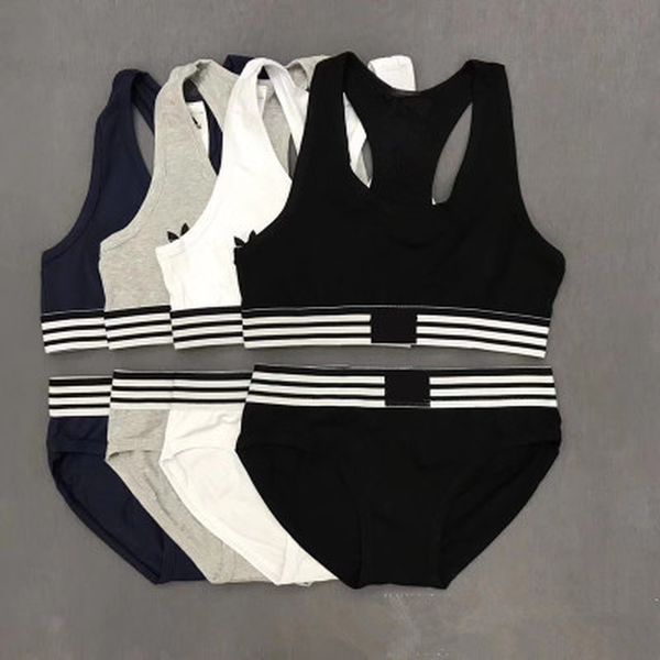 

selling swimwear suit vest + brief summer underwear suits 2 piece set women short women brief suits sport tracksuit new, Gray