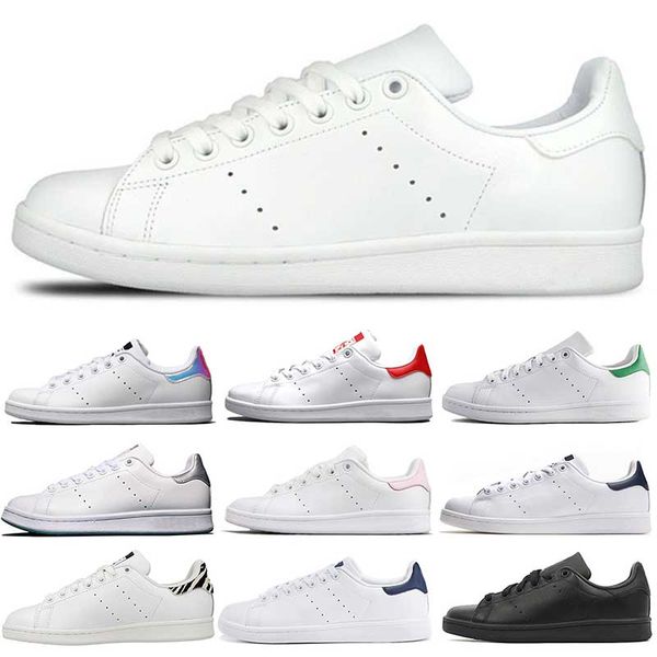 

Mens Trainers stan shoes White fashion smith mens girl womens Tennis shoes superstar green black red bule casual leather sports sneakers