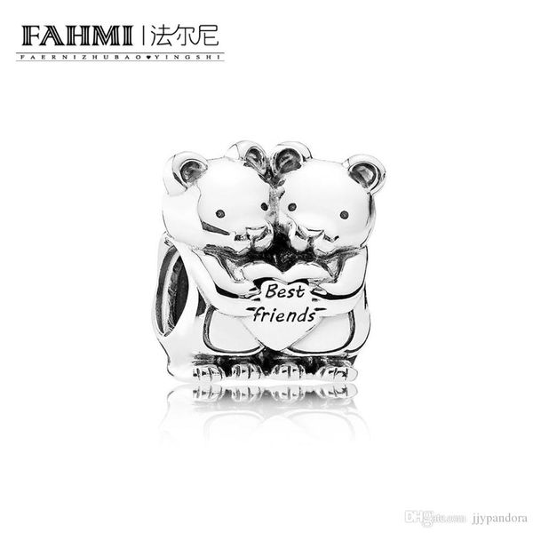 

fahmi 100% 925 sterling silver 1:1 original 792151 authentic temperament fashion glamour retro bead wedding women jewelry, Black