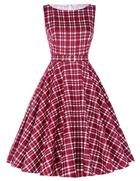 

belle poque винтажное коктейльное платье без рукавов belt evening party bp02, Black;gray