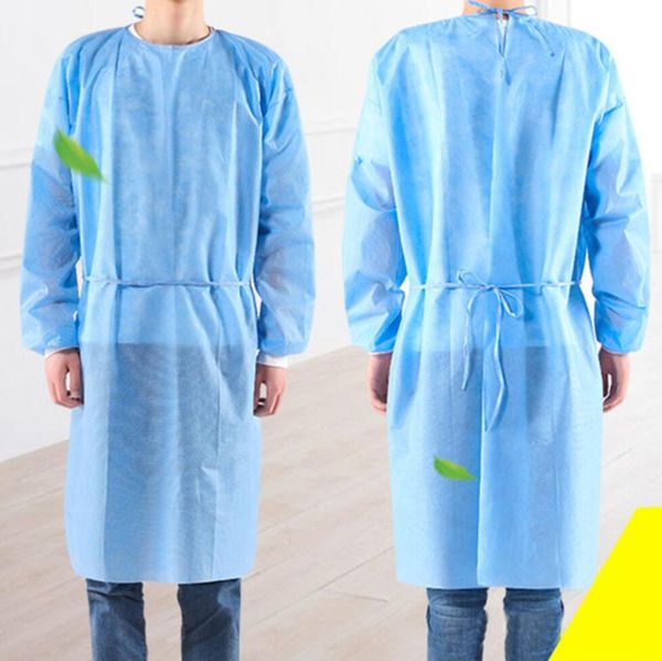 

Быстрая доставка одноразовые нетканые ткани Sms вяжет уздечка защитная одежда изоляция халат костюм открытый защитная одежда комбинезон