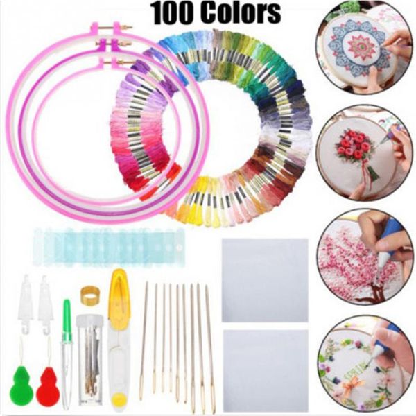 2019 Punch Needle Set Craft Tool for Embroidery Cross-Stitch DIY Sewing Tool T