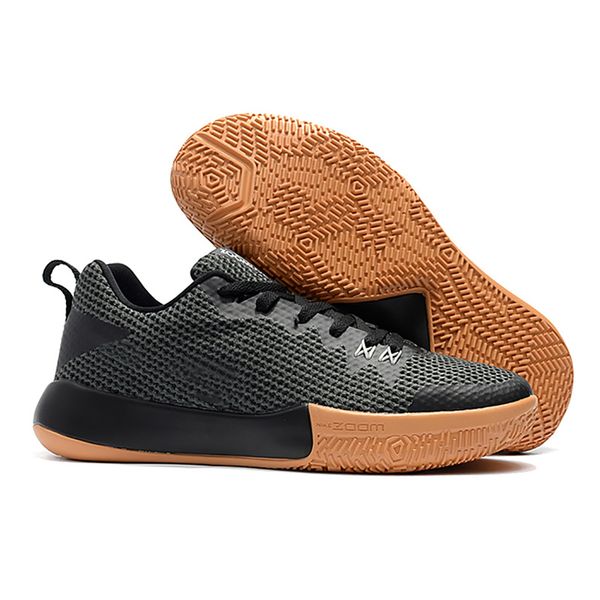 

zoom live ii ep thomas basketball shoes mens black sports sneakers outdoors trainers for exercise with box