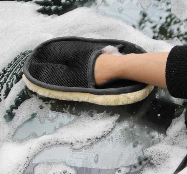 

plush car wash gloves bear gloves car wash waxing polishing beauty maintenance tools supplies convenient and clean