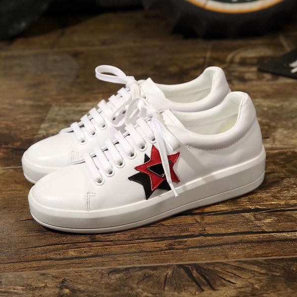 

2019 spring and autumn men and women fashion small white shoes casual shoes man woman flat sneakers walking shoes rubber sole, Black