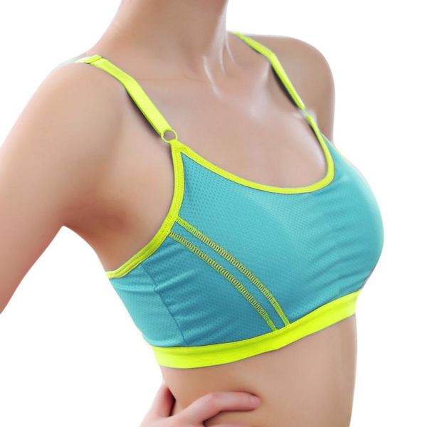 

women lady sports yoga athletic solid wrap chest strap vest bra fitness gym training sports bra women, White;black