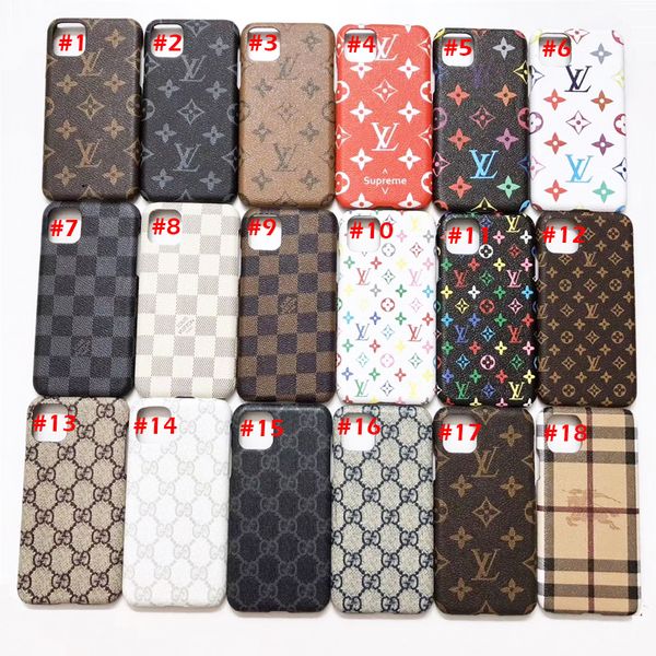 

Роскошный кожаный чехол для iPhone 11 Про х XS бренд Max чехол задняя крышка телефона защиты чехол для Samsung Примечание С10 С10