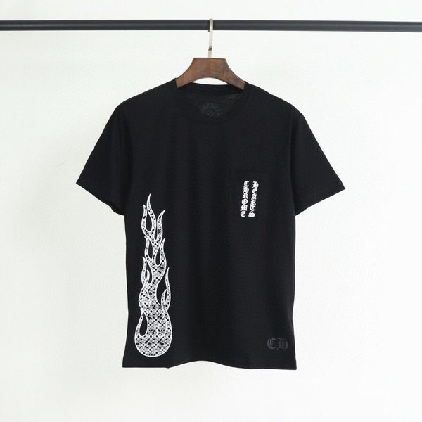 

2020 mens tshirt men women short sleeves fashion boy london men breakage of the letter printing tee. h14, White;black