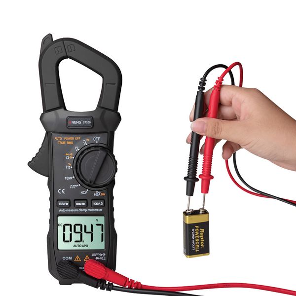 

digital clamp meter auto-ranging non-contact lcd display