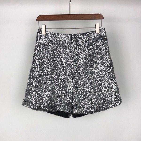 

spring new women sequined casual shorts ddxgz2, White;black