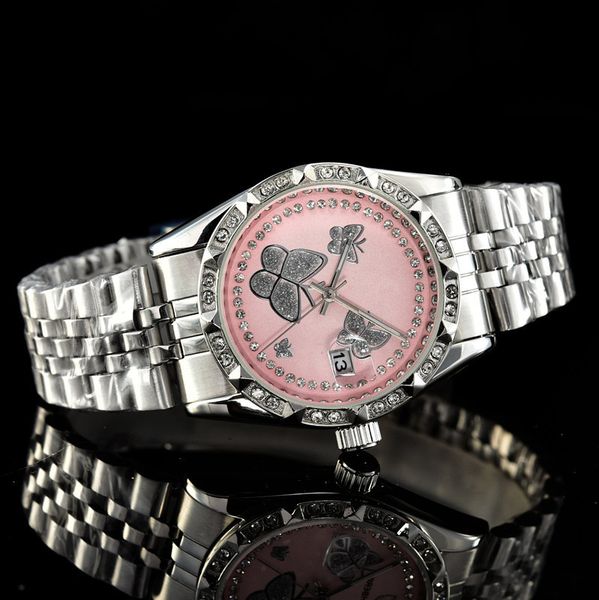 

2019 40 мм с автоподзаводом дата роскошные мода мужчины и женщины стальной ремень Ме