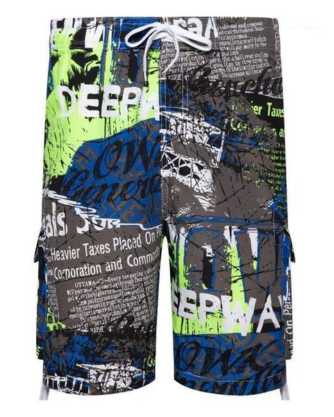 

designer mens clothing vacation summer mens beach street shorts letter printed belt casual short pants quick dry breathable, White;black