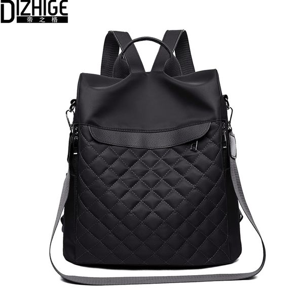 

dizhige плед водонепроницаемый оксфорд женщины рюкзак мода девушки противоугонный рюкзак женский путешествия сумка для подростков mochila