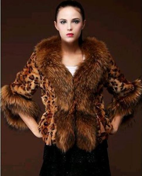 

женщина чун цю хань издание новый фонд высококачественных товаров индивидуальный характер отливом отворота короткий участок меха одно пальто, Black