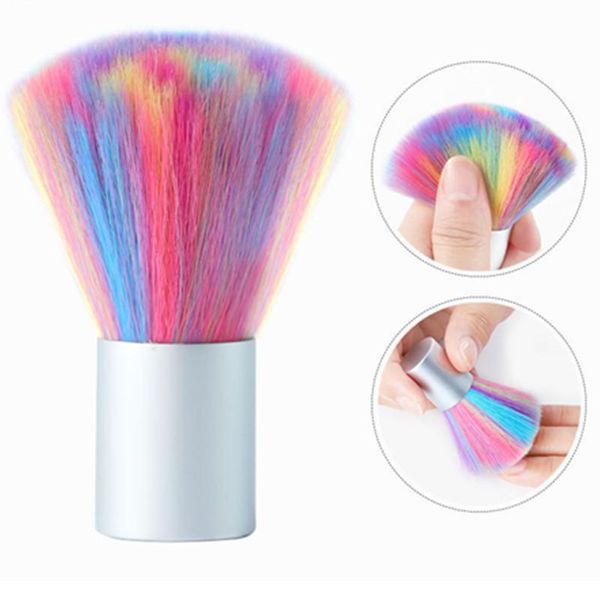

nail color mini dust brush nail tools factory wholesale, Yellow