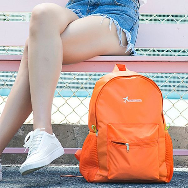 

new lightweight foldable waterproof nylon women men skin pack backpack 20l