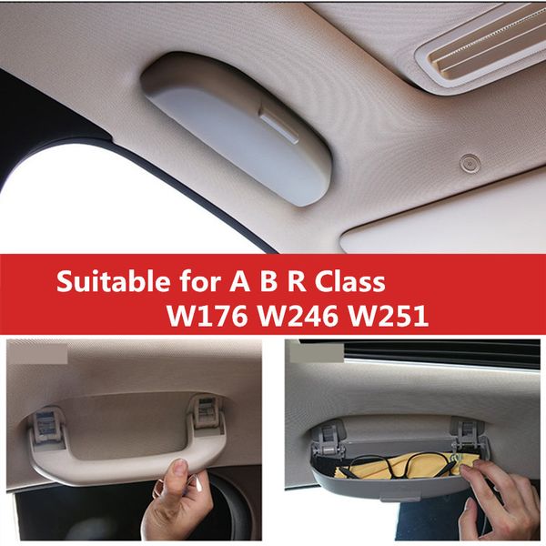 

dehen car glasses case for a class w176 b class w246 r w251 car sunglasses storage box case