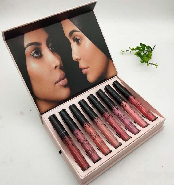 

2018 makeup new wholesale new arrival lip gloss brand matte liquid lipstick dhl ing