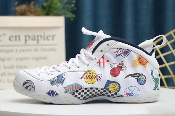 

2020 foam one penny hardaway spray training basketball shoes for foams sneakers outdoors designer sports shoes trainers 7-13, White;red