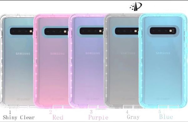 

Hybrid robot 3 layer heavy duty combo rubber rugged ca e cover kin for am ung galaxy 10 10e 10 plu