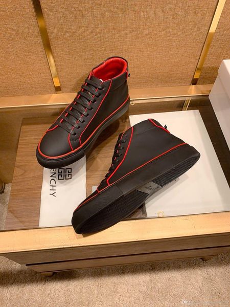 

high-flat-bottom wing shoes, high-quality brand shoes, leather casual sneakers designed by rs, size 38-44withbox