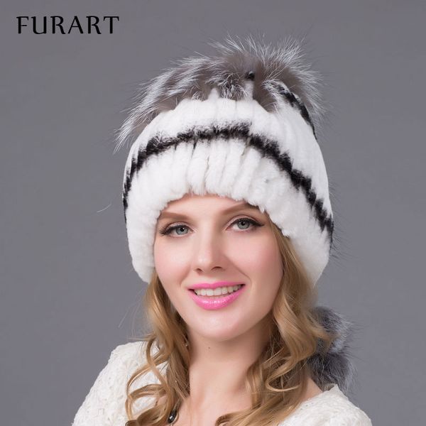 

women winter rex fur hat ear protector caps knitted bomer hat 2015 fashion causal fur headgear good quality, Blue;gray