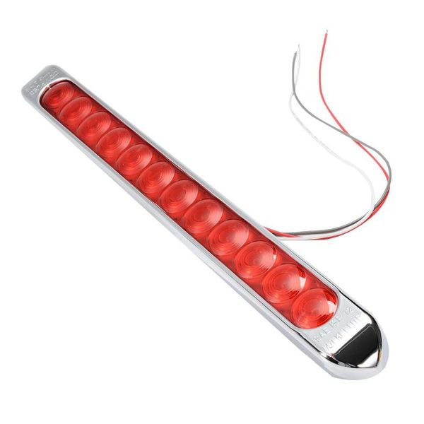 

2pcs truck tail light bar 12 led trailer light set waterproof cornering lamp high-mount slamp