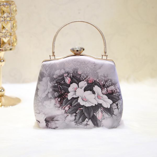 

women's clutches in ancient style hanfu bags, dresses, dinner bags, shoulders, diagonal women's bags