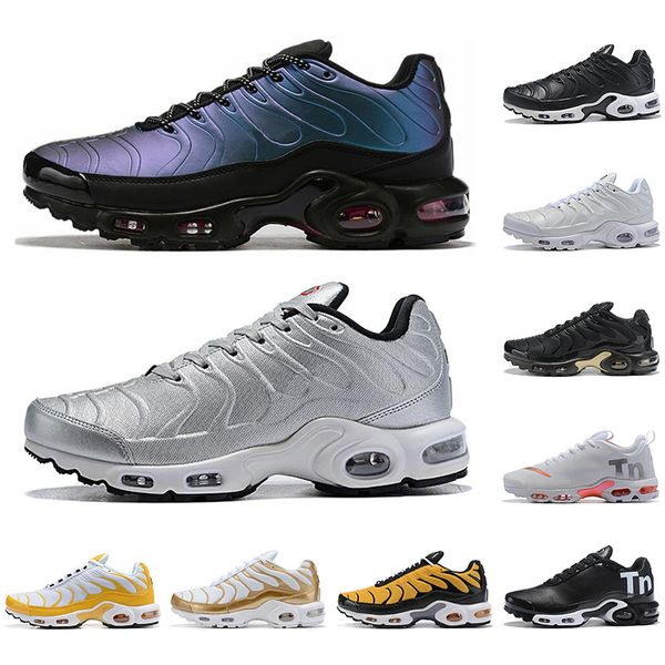 

with socks air max tn plus triple black white women men running shoes navy royal gold pink mens trainers sport sneakers