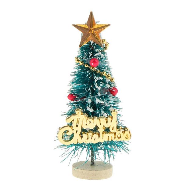 

1: 12 dollhouse miniature christmas tree "merry christmas" letters board wooden stand decoration-hot