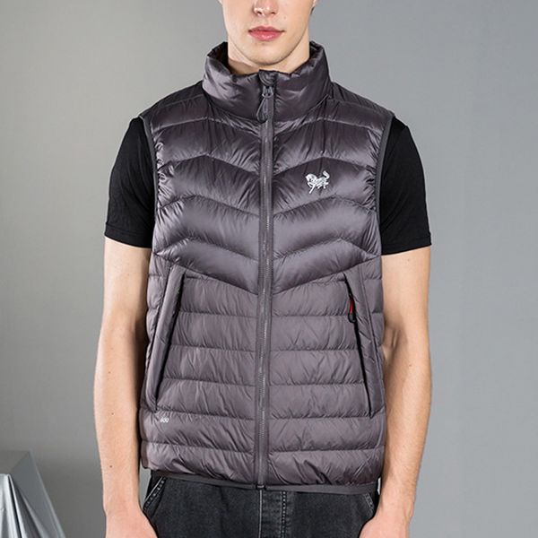 

new style men's vests down parkas designer hooded winter coats classic luxury 4 colors sleeveless thin and light outerwear size:m-3xl 0, Black;white