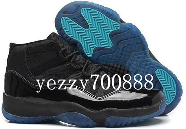 

new 11 concord basketball shoes space 1st jam bred men women 11s gym red midnight navy gamma blue sneakers with box 7-13fdzhlzj, Black