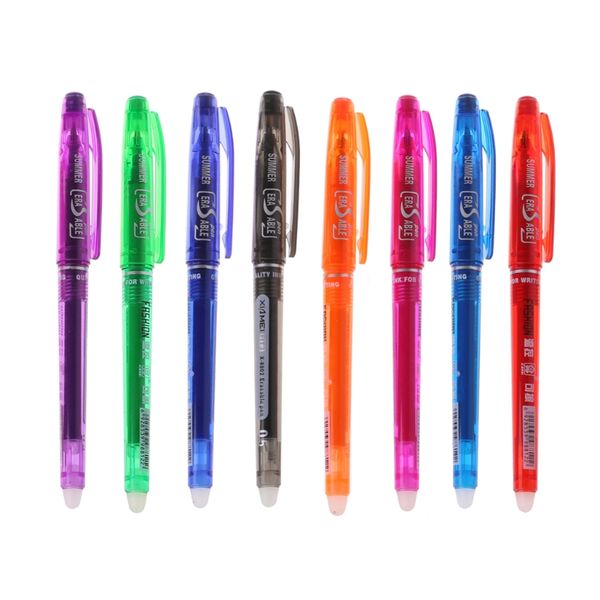 

erasable pen gel ink pen 8 color 0.5 learning essential office school supply